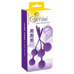 SMILE 3 Skittles - set di palline geyser - viola (3 pezzi)