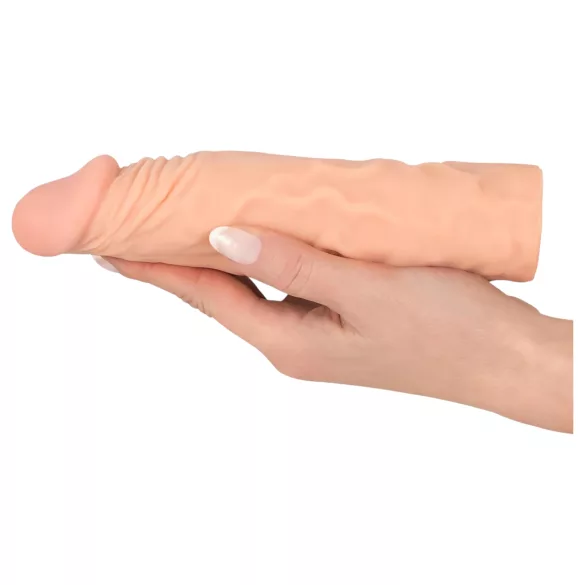 Nature Skin - guaina pene allungante e ingrossante - 19,5 cm