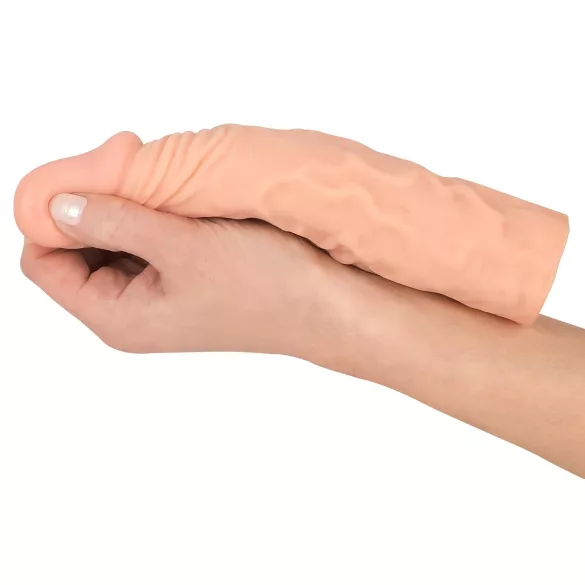 Nature Skin - guaina pene allungante e ingrossante - 19,5 cm