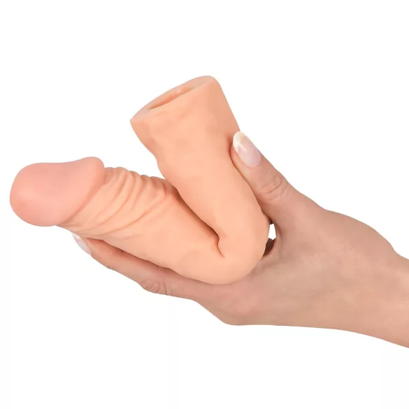Nature Skin - guaina pene allungante e ingrossante - 19,5 cm