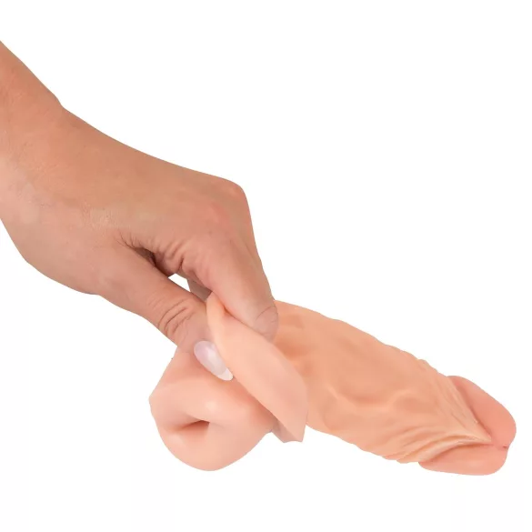 Nature Skin - guaina pene allungante e ingrossante - 19,5 cm