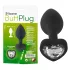 You2Toys - plug anale con pietra bianca - nero