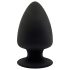 Silexd M - plug anale modellabile - 11 cm (nero)