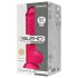 Silexd 9,5 - Dildo con ventosa e testicoli - 24cm (rosa)