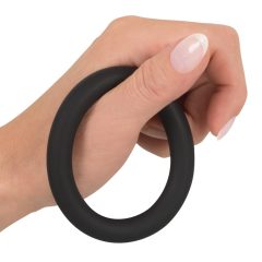 Anello Fallico in Silicone Black Velvet (nero) - 5cm