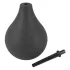 Black Velvets - set plug anale 4 pezzi - silicone nero