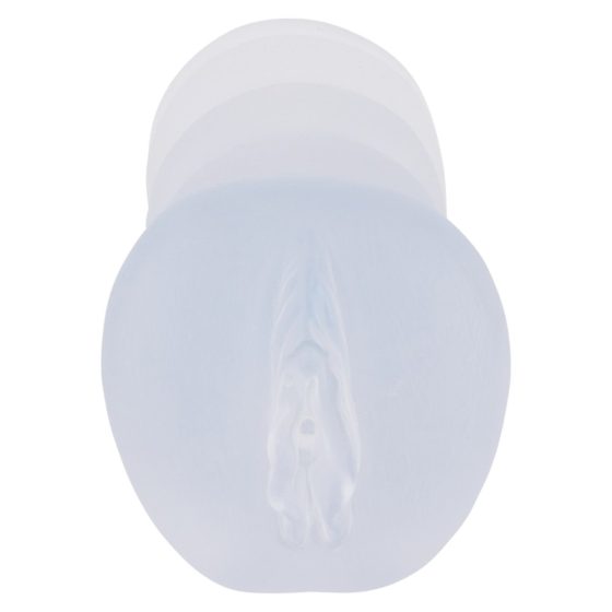 Masturbatore STROKER con anello per pene ad effetto vagina intensivo (bianco latte)