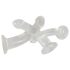 Set anale trasparente Crystal: 3 pezzi - Makkos