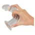 Set anale trasparente Crystal: 3 pezzi - Makkos