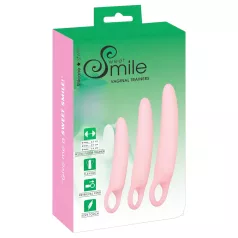 SMILE - Set di allenatori vaginali - 3 pezzi - silicone rosa