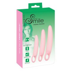 Allenatori Vaginali SMILE - Set di Dildo Rosa (3 pezzi)