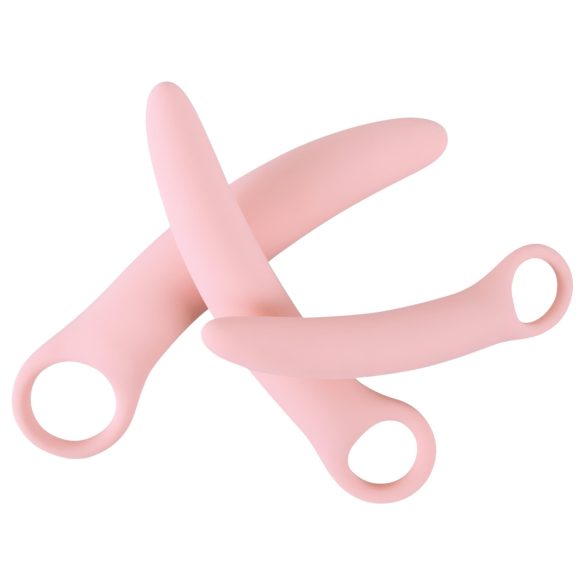 SMILE - Set di allenatori vaginali - 3 pezzi - silicone rosa