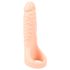 Realistixxx Double F - dildo realistico doppio con anello fallico