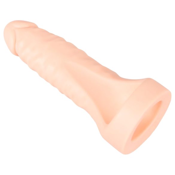 Realistixxx Double F - dildo realistico doppio con anello fallico