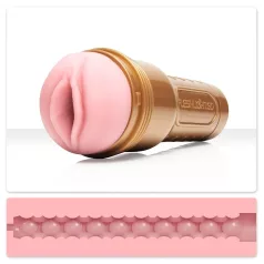   Fleshlight GO - masturbatore vaginale compatto - realistico rosa