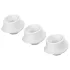 Womanizer L - set ricambi testina succhiante - grande - bianco (3 pezzi)