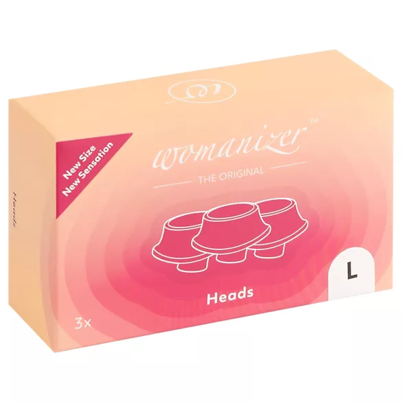 Womanizer L - set ricambi testina succhiante - grande - bianco (3 pezzi)