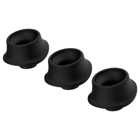 Womanizer L - set coppe aspiranti di ricambio - nero - grande (3 pezzi)