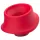 Womanizer - set accessori testine di ricambio grandi - rosso - 3 pezzi
