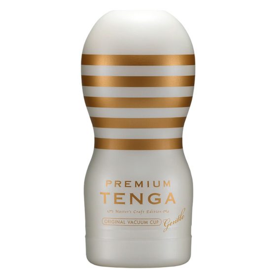 TENGA Premium Delicato - Masturbatore monouso (bianco)