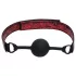 Fifty Shades of Grey - ballgag - bocca con cinturino regolabile - nero rosso