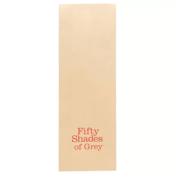 Fifty Shades of Grey - set manette - regolabile - ecopelle nero rosso