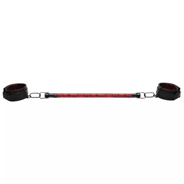 Fifty Shades of Grey - barra divaricatrice regolabile - nero rosso