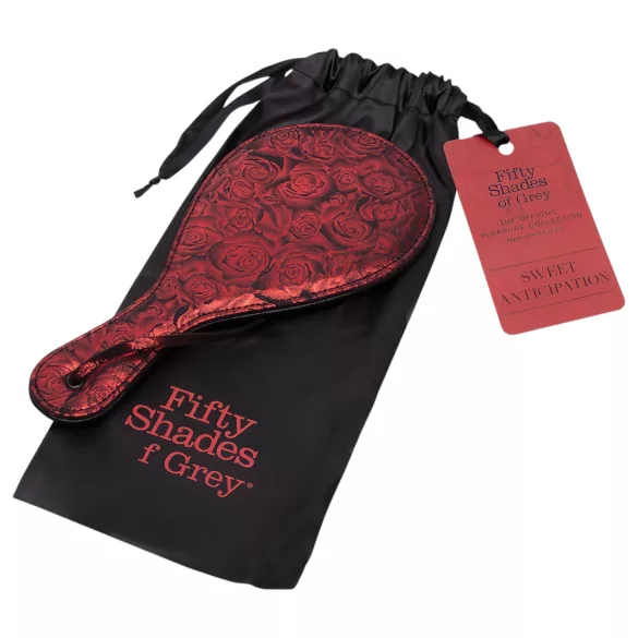 Fifty Shades of Grey - frustino - pelle nera e rossa