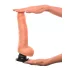 Real Feel Deluxe No.7 - vibratore realistico con testicoli - colore naturale