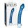 Icicles No. 29 - Dildo in vetro a spirale (blu)