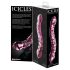 Icicles No. 55 - Dildo in vetro doppio, punto G (rosa)