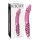 Icicles No. 57 - Dildo in vetro a doppia testa (rosa)