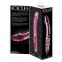 Icicles No. 57 - Dildo in vetro a doppia testa (rosa)