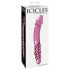 Icicles No. 57 - Dildo in vetro a doppia testa (rosa)