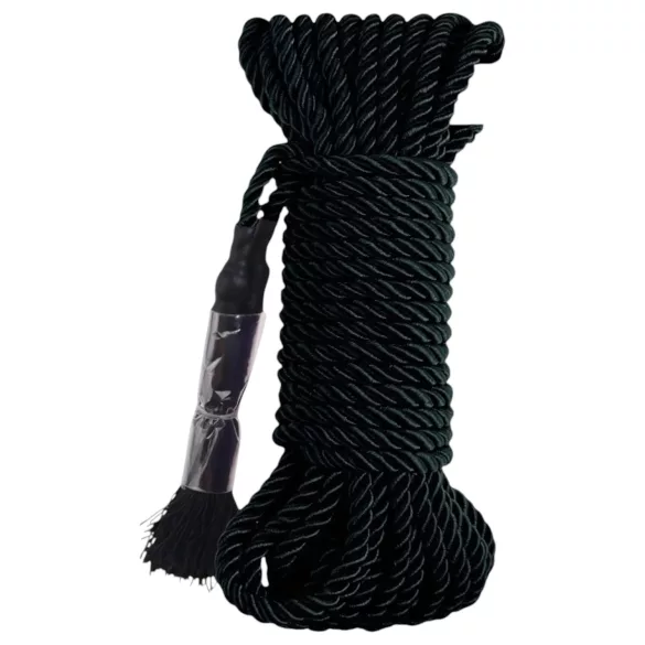 Fetish Silky Rope - corda da bondage shibari (10 m, nera)