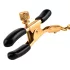 Pipedream Fetish Fantasy Gold - clip per capezzoli - metallo dorato