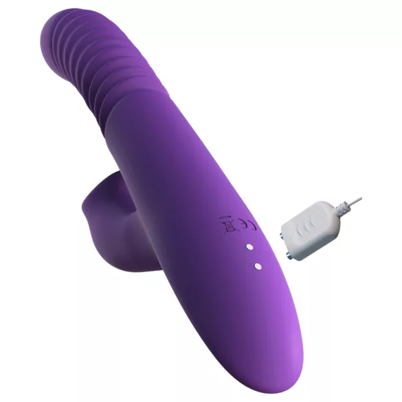 Fantasy For Her - vibratore 3 in 1 con funzione riscaldante - viola