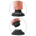 King Cock - vibratore realistico flessibile con ventosa 26cm - color carne
