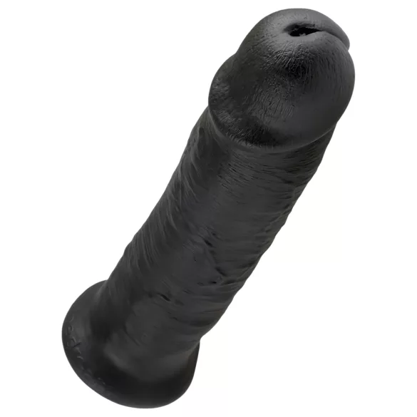 King Cock - dildo realistico con ventosa - 25cm nero