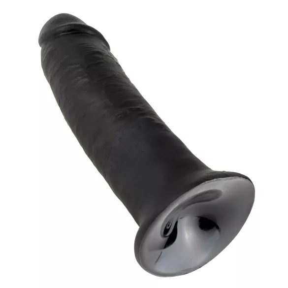 King Cock - dildo realistico con ventosa - 25cm nero