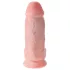 King Cock - dildo realistico ventosa e testicoli 23cm - color carne