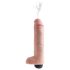 King Cock 10 - Dildo realistico spruzzante (25cm) - naturale