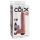 King Cock 11 - Dildo realistico con spruzzo (28cm) - naturale