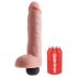 King Cock 11 - Dildo realistico con spruzzo (28cm) - naturale