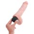 King Cock 11 - Dildo realistico con spruzzo (28cm) - naturale