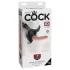 King Cock - dildo con imbracatura indossabile - nero
