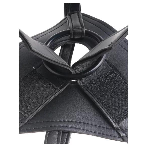 King Cock - dildo con imbracatura indossabile - nero