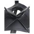 King Cock 7 - Strap-on Dildo con imbracatura (nero)