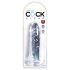 King Cock Clear 6 - Dildo con Ventosa (15cm)