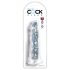 King Cock Clear 8 - grande dildo con ventosa (20 cm)